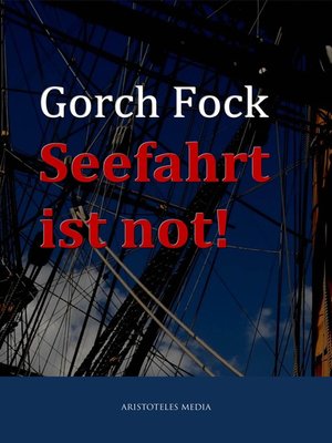cover image of Seefahrt ist not!
